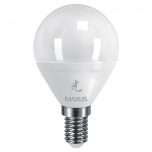 Светодиодная лампа Maxus LED-438 G45 F 5W 4100K 220V E14 AP